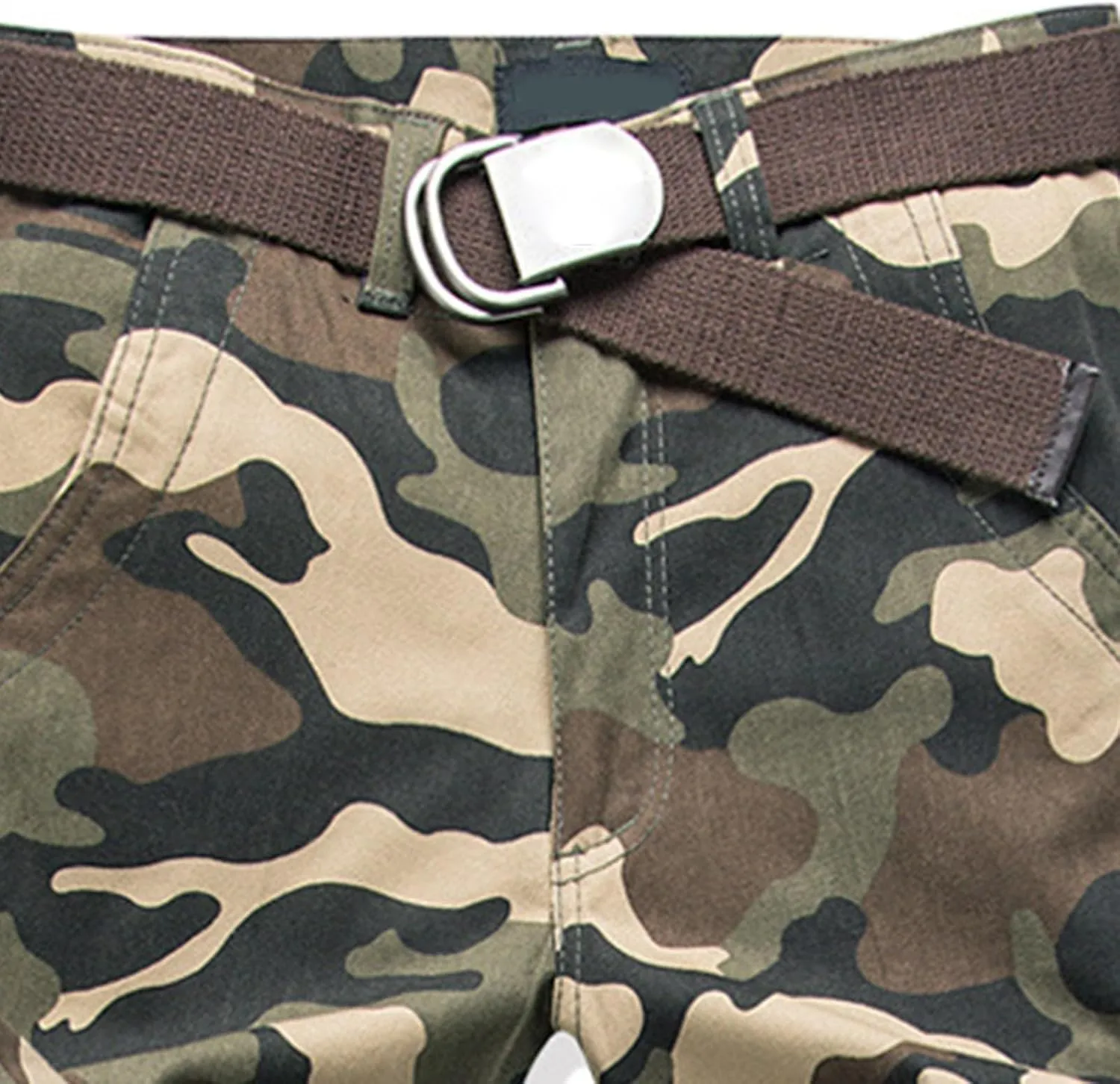 Mens Casual Cargo Joggers Pants Elastic Waist Drawstring Stretch Relaxed Fit Work Pants Tapered Sweatpants