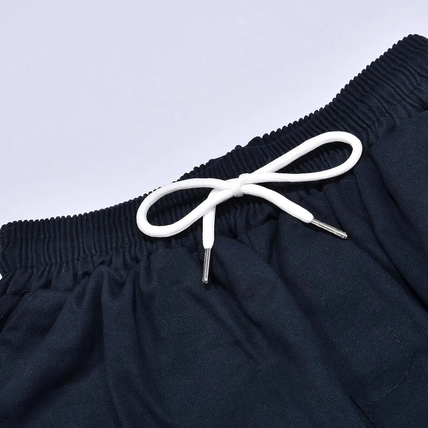 Mens Casual Pants Relaxed Fit,Casual Pants Elastic Waistband with Adjustable Mens Joggers Mens Yoga Pants