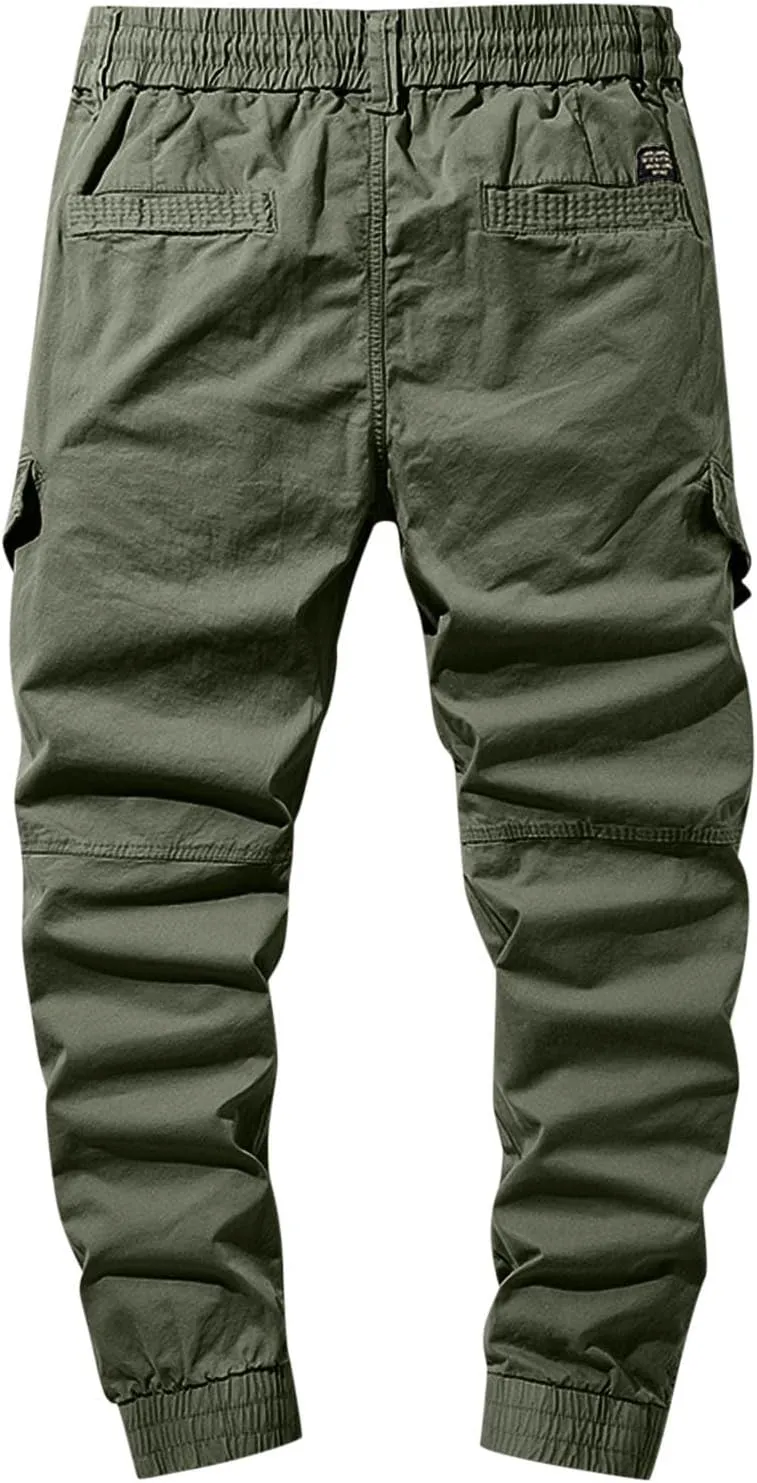 Men's Pencil Trousers Joggers Athletic Pants Slim-fit Straight Sweatpants Outdoor Activities Outfits Relaxed Weekend