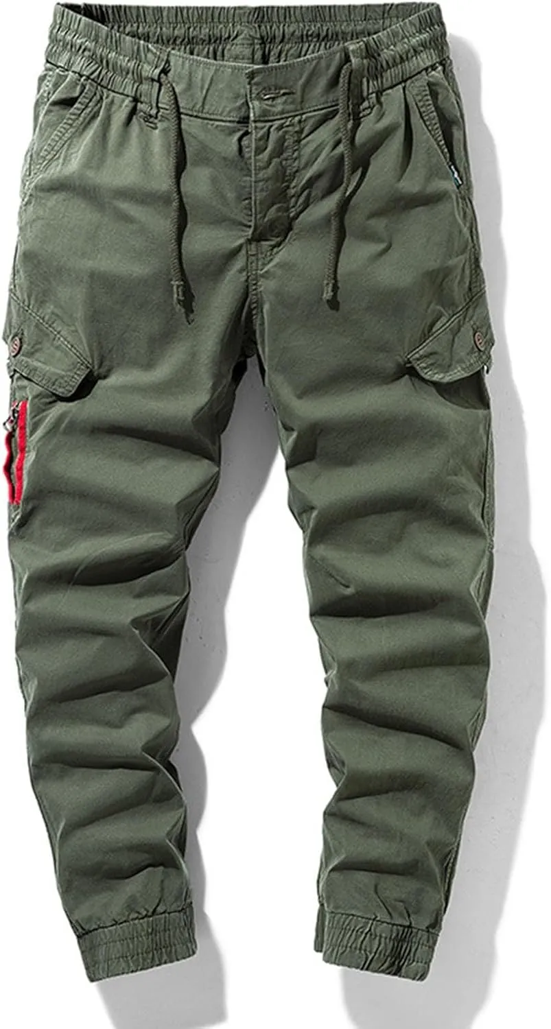 Men's Pencil Trousers Joggers Athletic Pants Slim-fit Straight Sweatpants Outdoor Activities Outfits Relaxed Weekend
