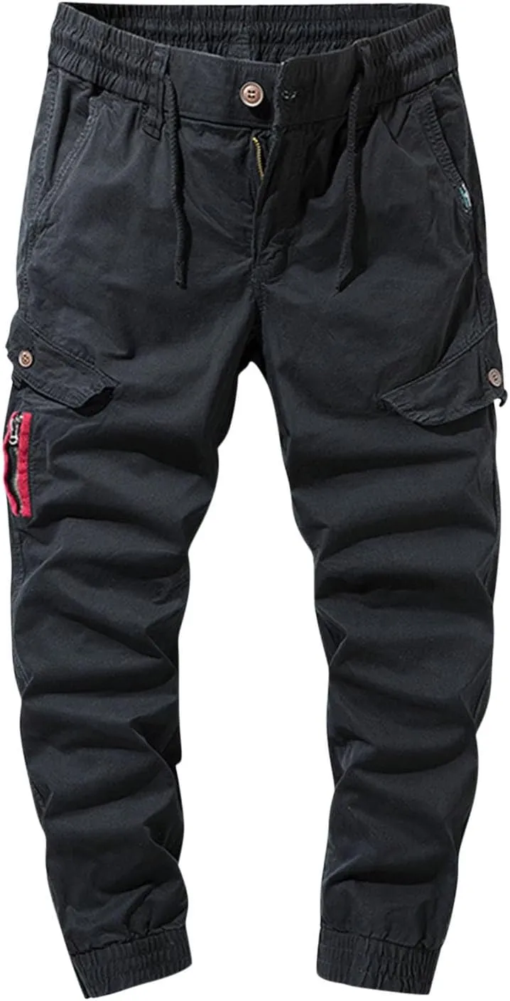 Men's Pencil Trousers Joggers Athletic Pants Slim-fit Straight Sweatpants Outdoor Activities Outfits Relaxed Weekend