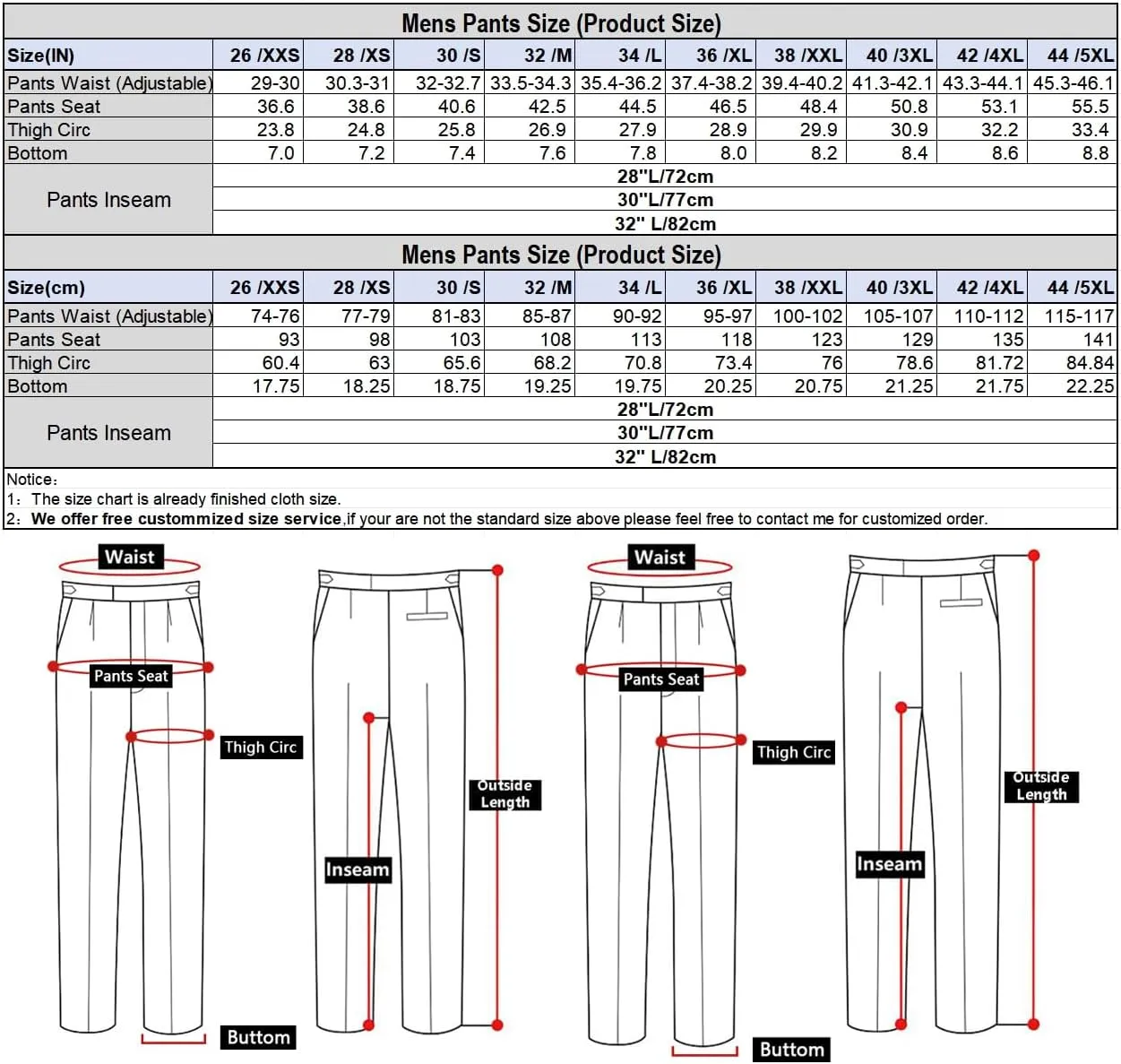 Men's Vintage Straight Fit Khaki Pants Signature Lux Cotton Twill Suit Pants Trousers Casual Casual