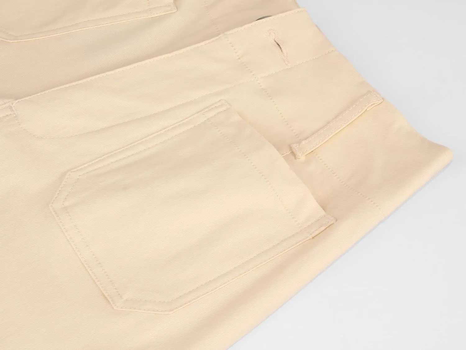 miduo Womens High Waisted Cropped Wide Leg Stretchy Straight Pants Trousers with Pockets