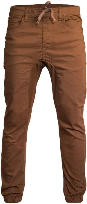 Minimal Apparel Men's Trendy Harem Twill Slim Fit Jogger Pants
