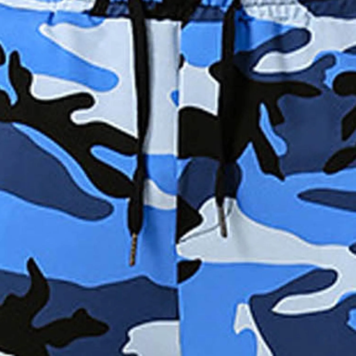 Muscularfit Athletic Pants for Men 2024 Trendy Stretch Waist Camo Pant Causal Drawstring Multi Pockets Camouflage Sweatpants