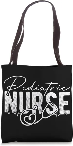 Pediatric Nurse Professional Health Doctor Hospital Medical Tote Bag