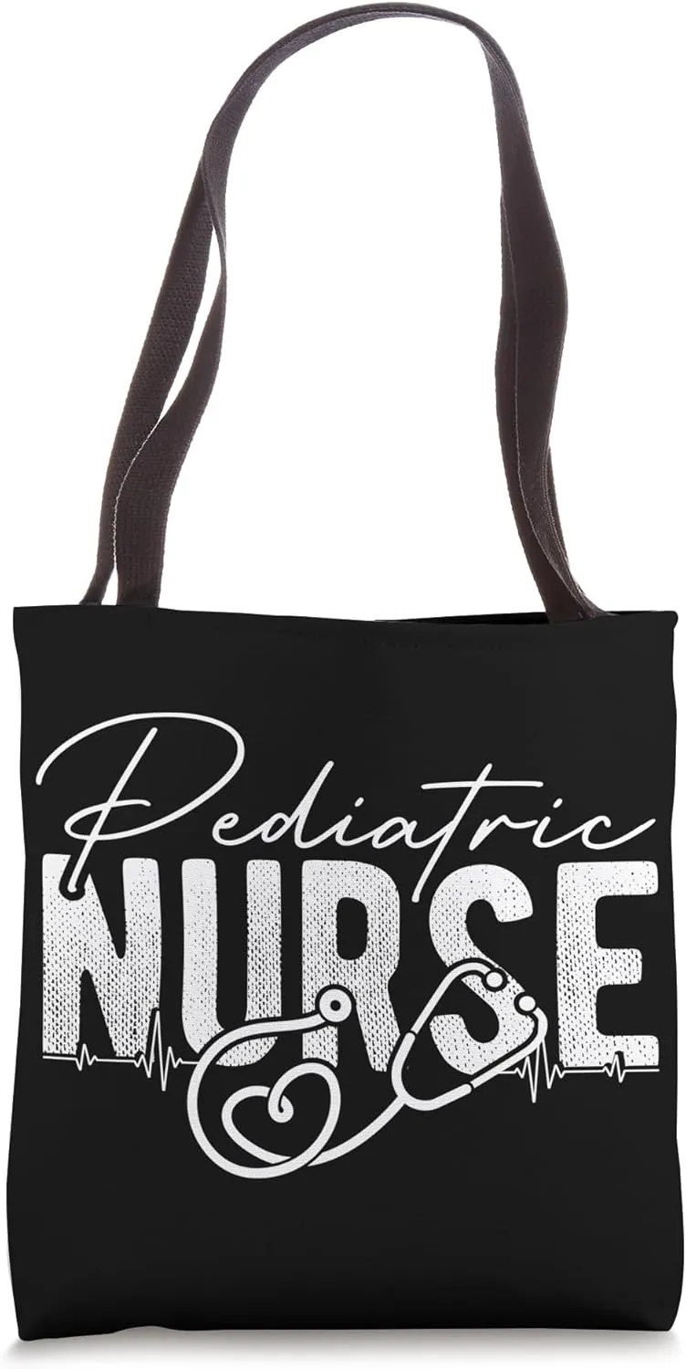 Pediatric Nurse Professional Health Doctor Hospital Medical Tote Bag