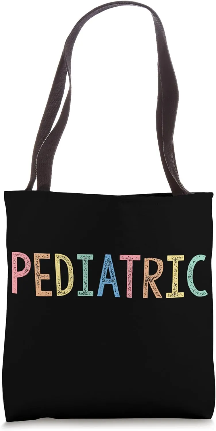 Pediatric Nurse Professional Health Doctor Hospital Medical Tote Bag
