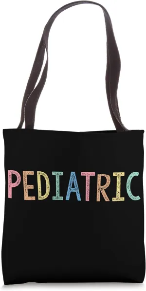 Pediatric Nurse Professional Health Doctor Hospital Medical Tote Bag