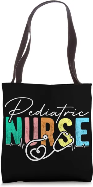 Pediatric Nurse Professional Health Doctor Hospital Medical Tote Bag