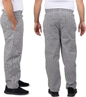 Professional Adult Size Chef Uniform Pants Bulk Packs