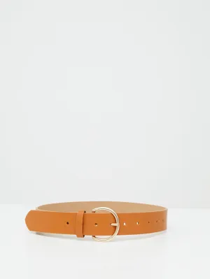 Round Buckle Belt