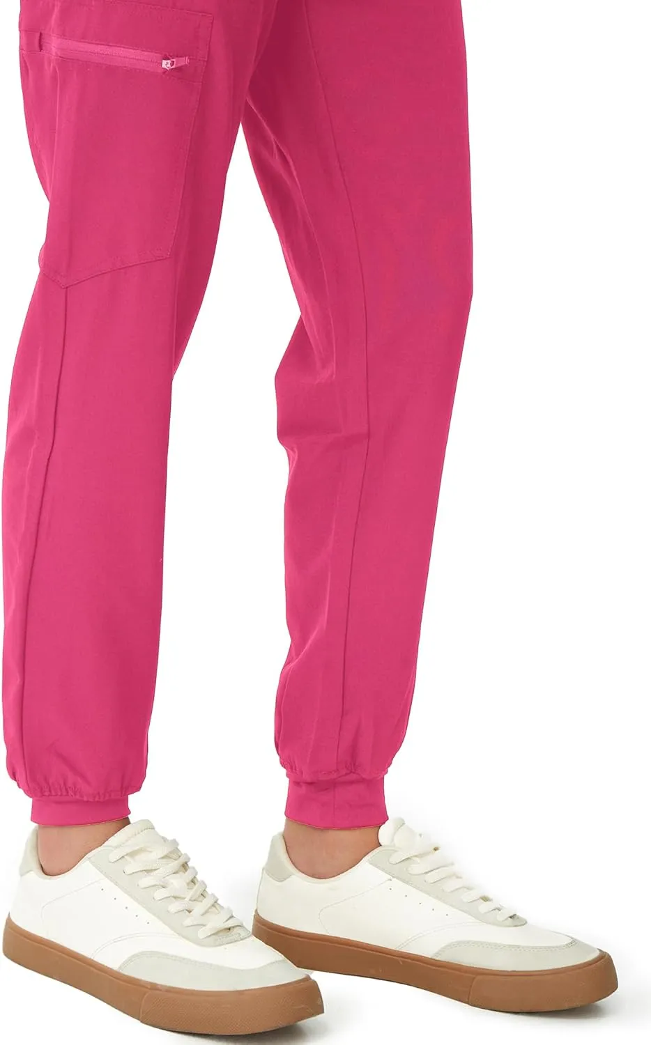Scrubs for Women, Stretchy Yoga Pants with 5 Pockets, Cargo Jogger Scrub Pants for Women