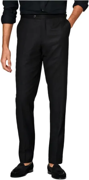 SevenBoy Men's Dress Pants Slim Fit Flat Trousers Regular Fit Business Suit Pants