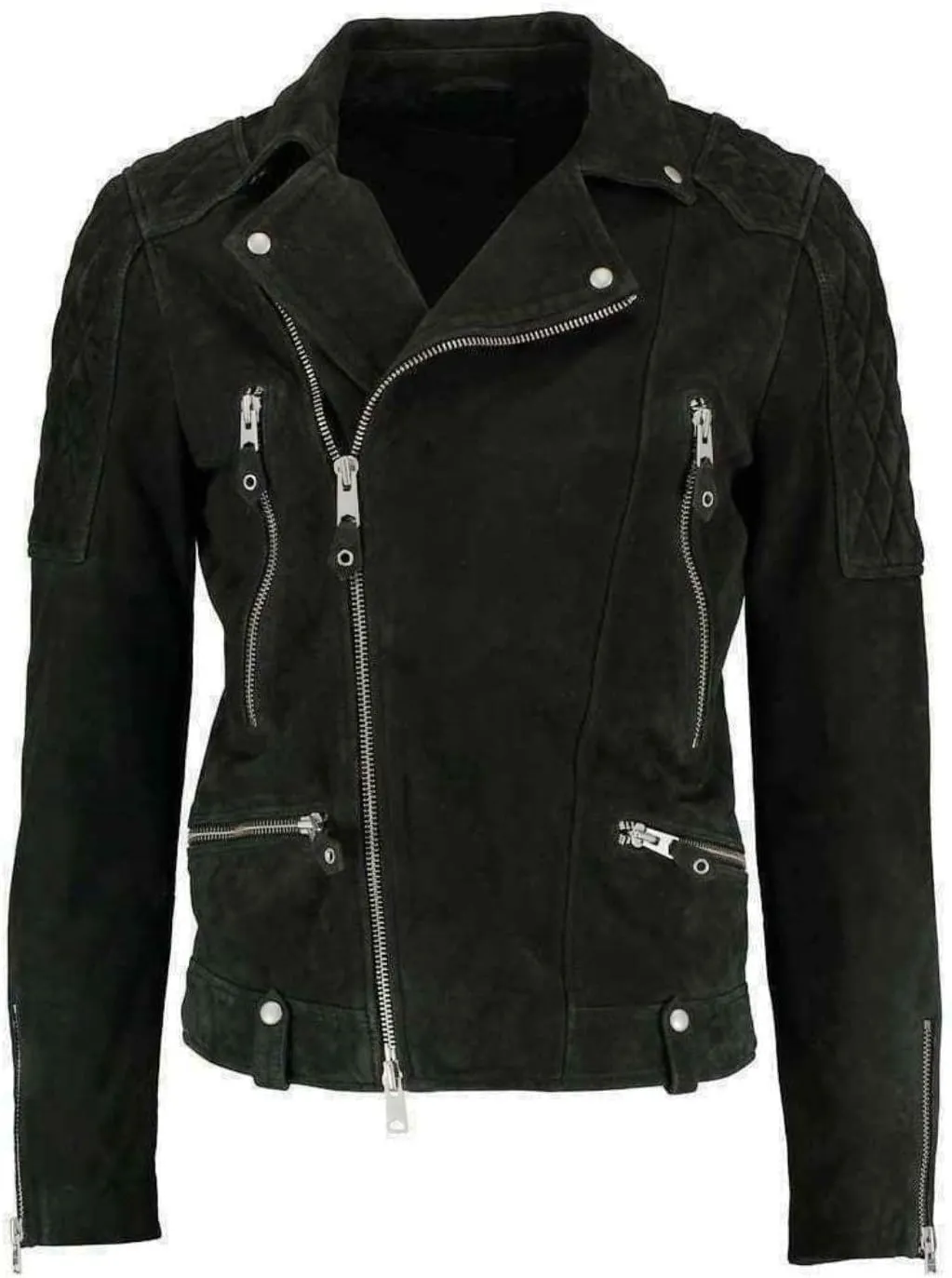 SKADO Genuine Leather Jacket Men Real Leather Jacket Biker Soft Lambskin SlimFit