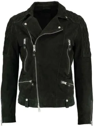SKADO Genuine Leather Jacket Men Real Leather Jacket Biker Soft Lambskin SlimFit