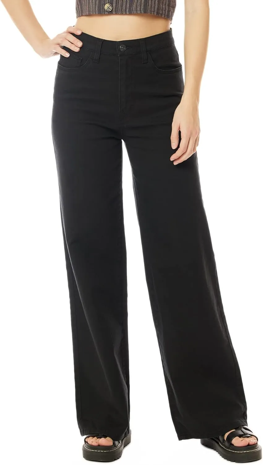 UNIONBAY Women's Sloane Stretch Twill Wide Leg Pant