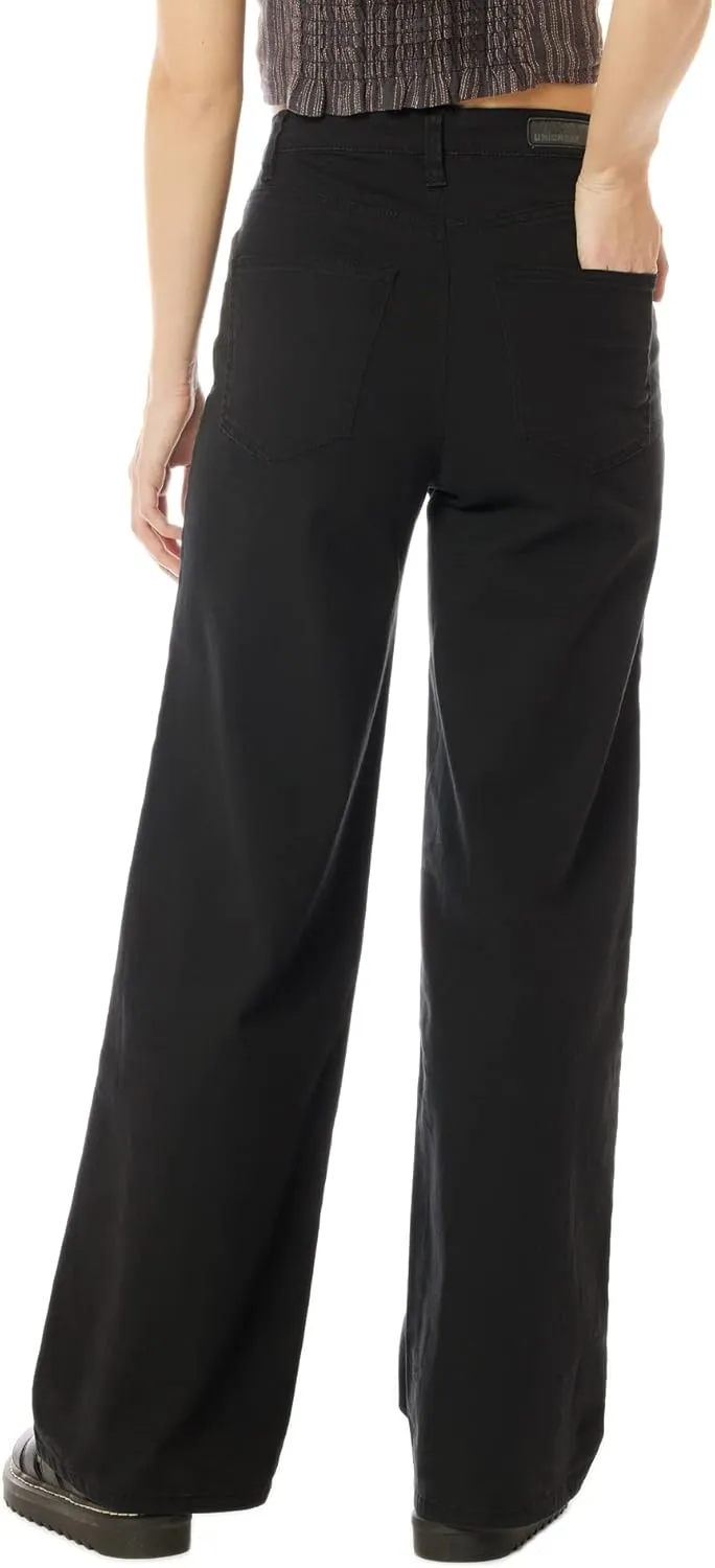 UNIONBAY Women's Sloane Stretch Twill Wide Leg Pant