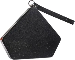 Women Evening Bag Sequin Clutch Bag Bridal Wedding Purse Ladies Sparkly Handbag Glitter Pentagon Shoulder Bag