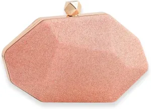 Women Evening Bag Sequin Clutch Bag Sparkly Handbag Bridal Wedding Purse Glitter Irregular Dimensional Shoulder Bag