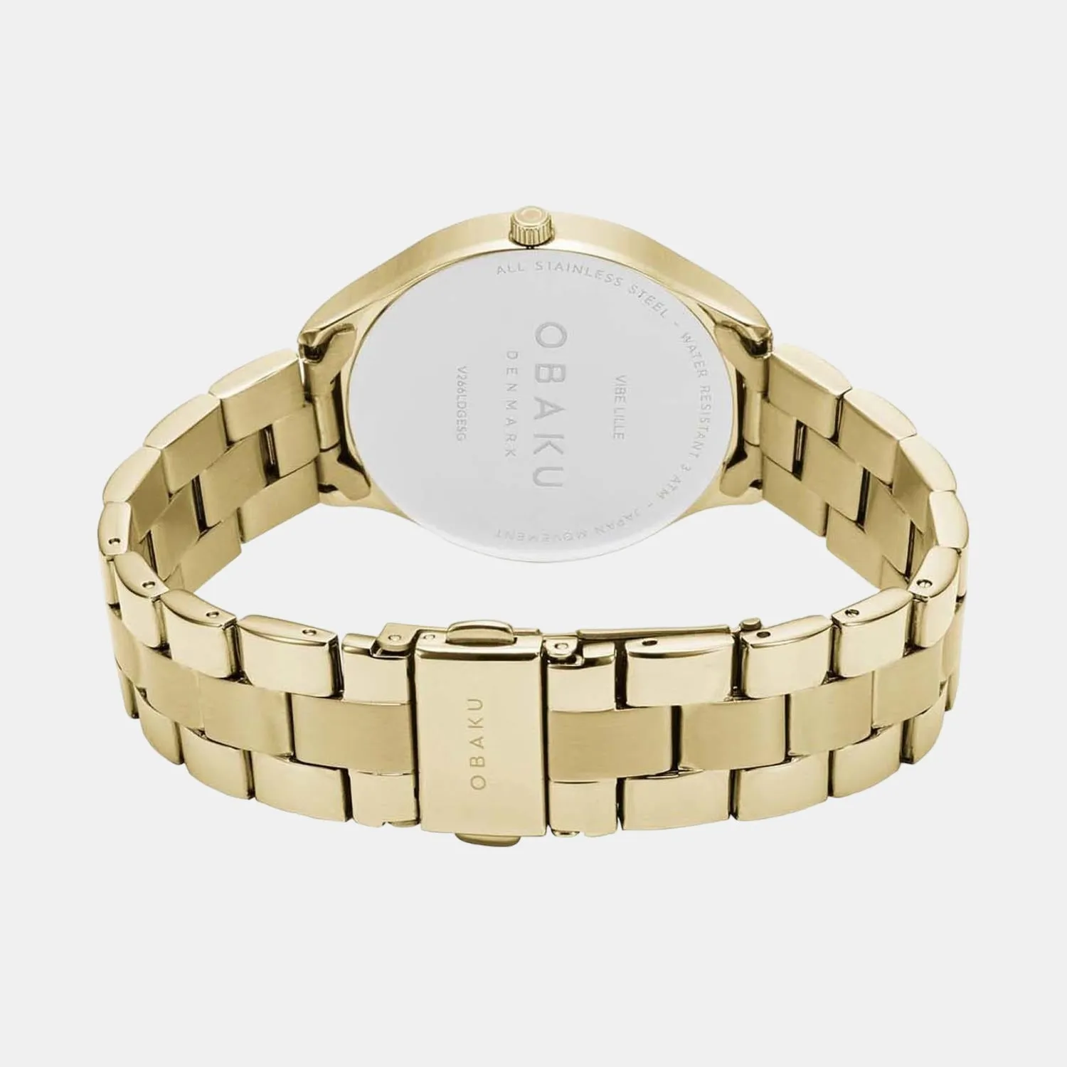 Women Green Analog Stainless Steel Watch V266LDGESG