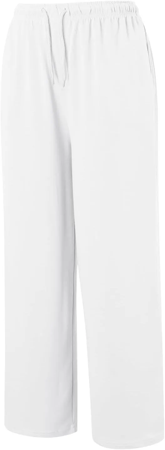 Women Linen Summer Solid Pants High Waist Ankle Length Plus Size Trousers Trendy