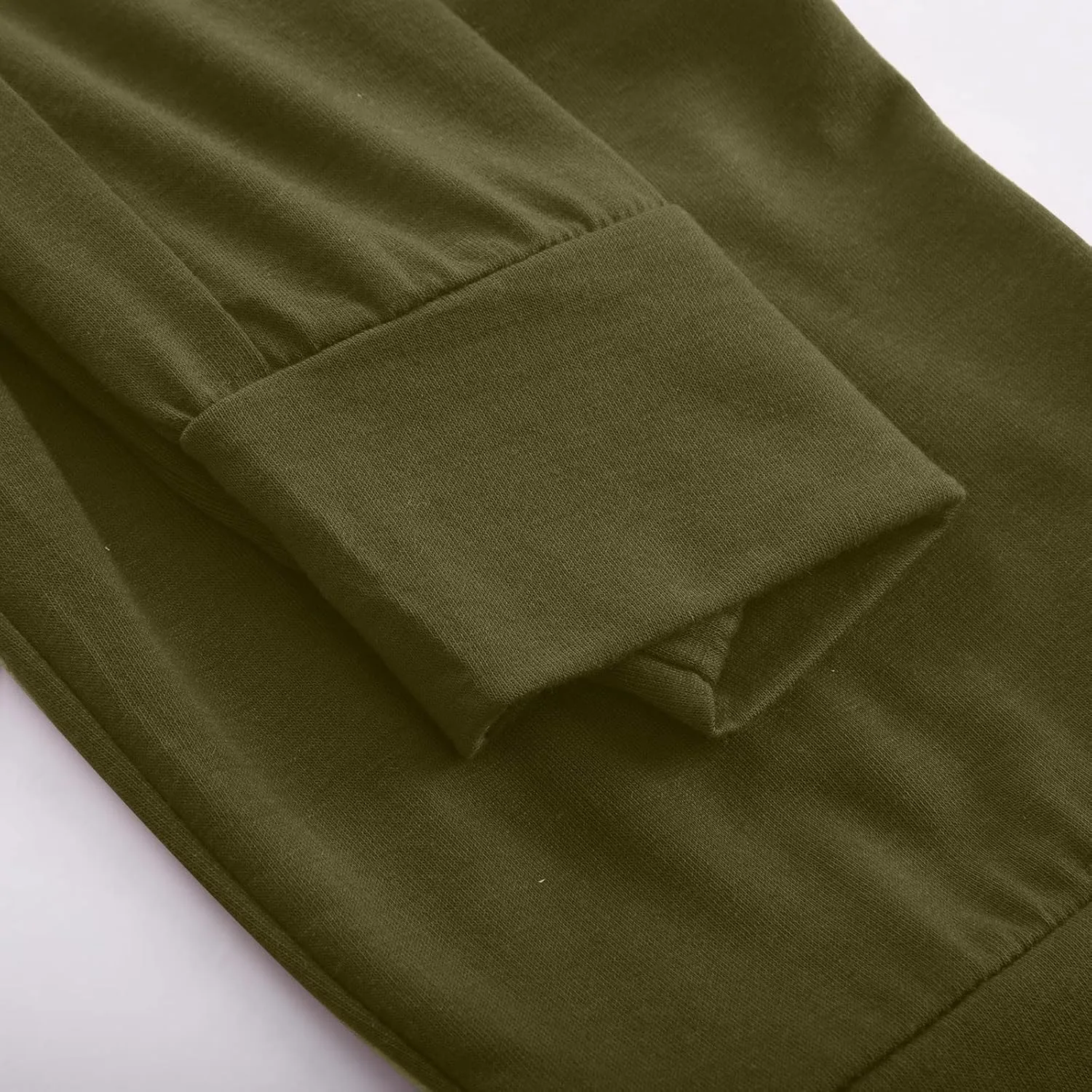 Women's Cargo Capri Pants Drawstring High Waist Casual Pockets Joggers 2025 Trendy Relaxed Fit Trousers