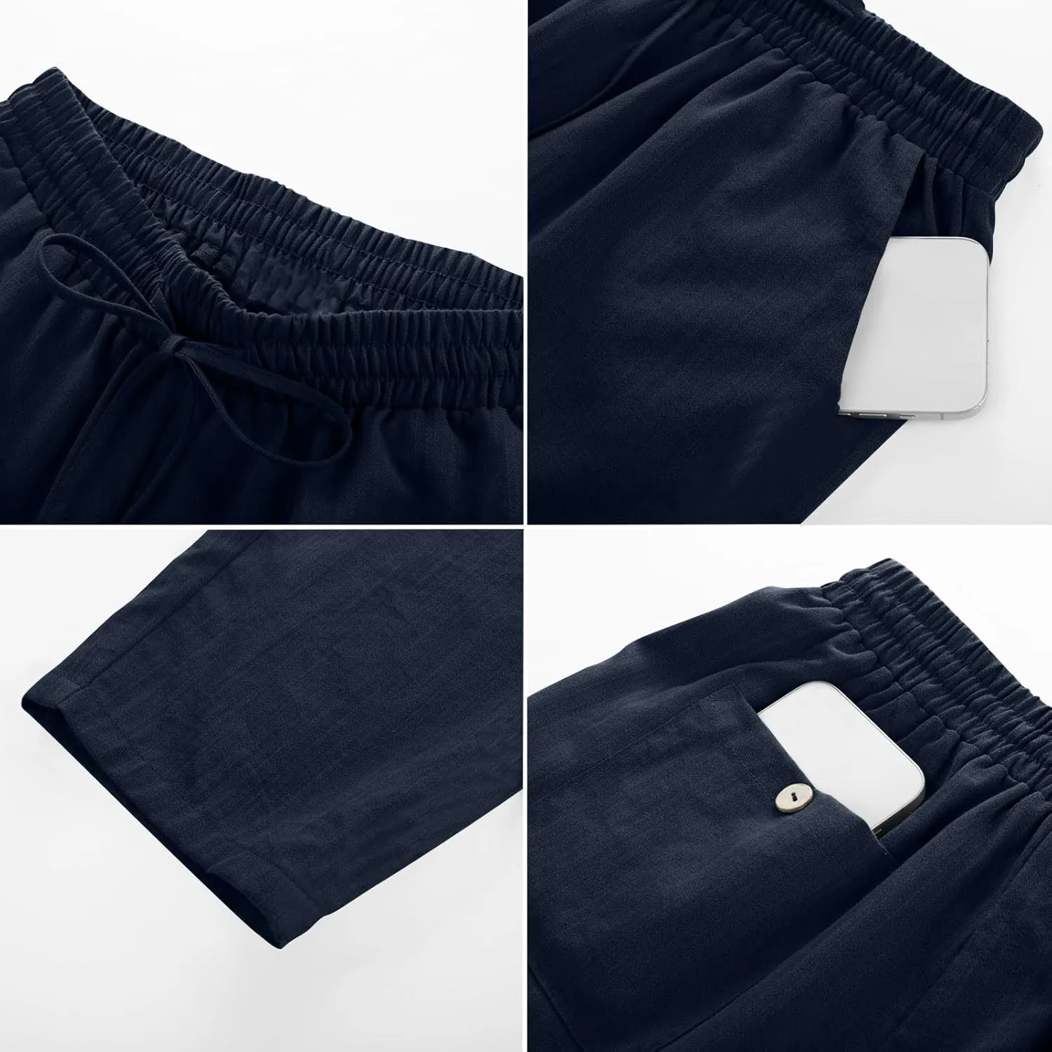 Women's Pants, Linen Peasant Pants Straight Leg Casual WomenS 2025 Trendy Cotton