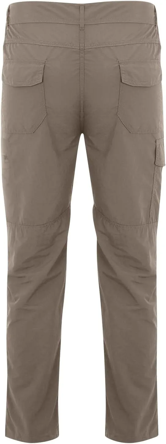 Work Pants for Men Tactic Hiking Waterproof Cargo Pants for Men Relaxed Fit Riptop Lightweight Outdoor Trousers