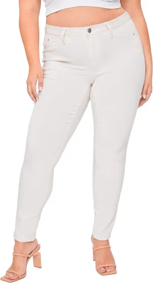YMI Women's Hyperstretch Skinny Work Casual Mid-Rise Pants-P748931am