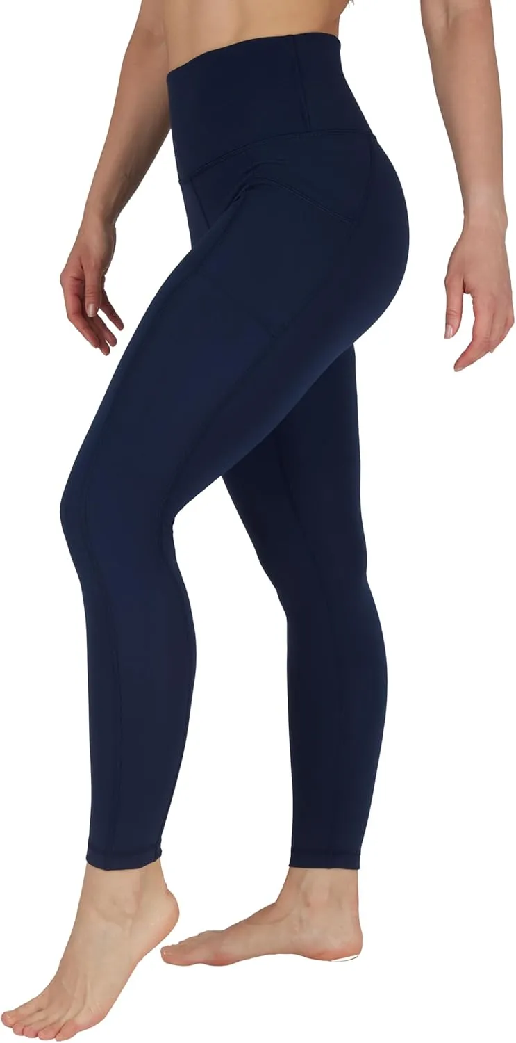 Yogalicious Squat Proof Fleece Lined High Waist Leggings for Women