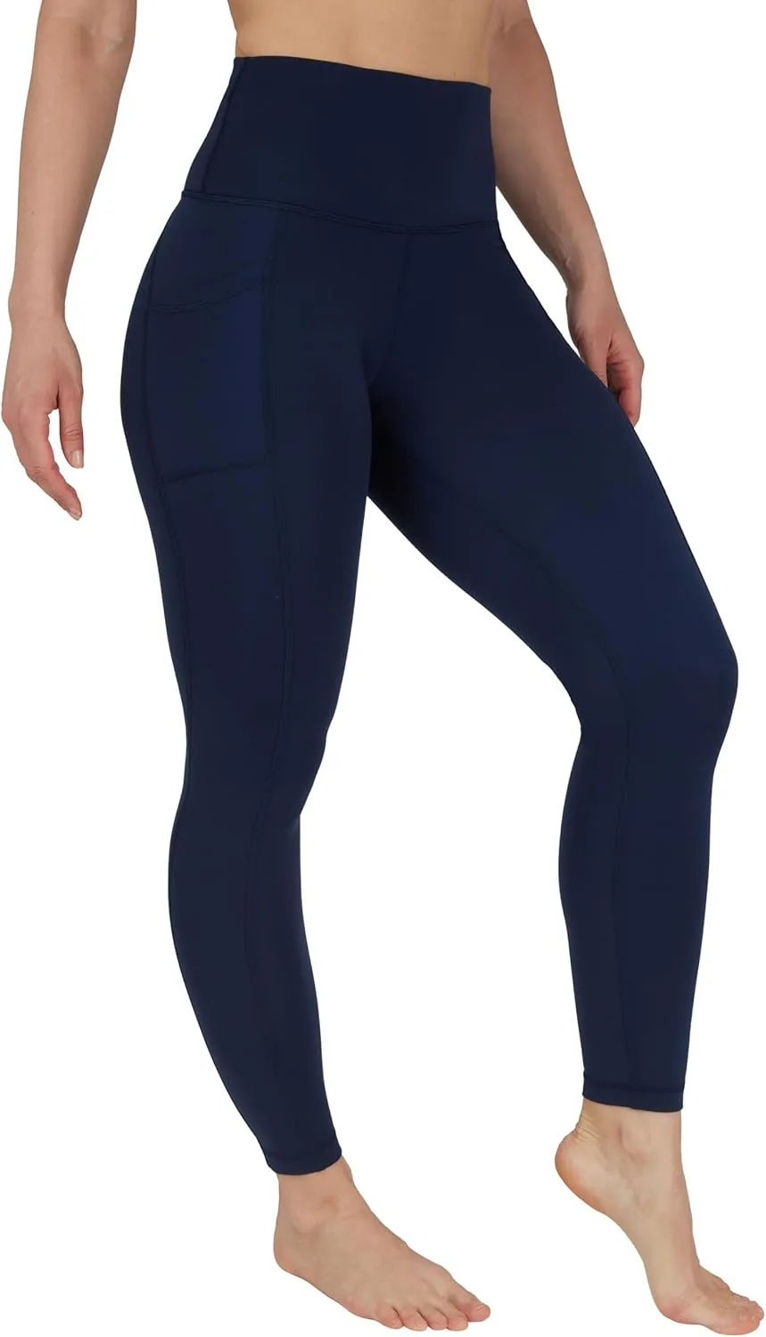 Yogalicious Squat Proof Fleece Lined High Waist Leggings for Women
