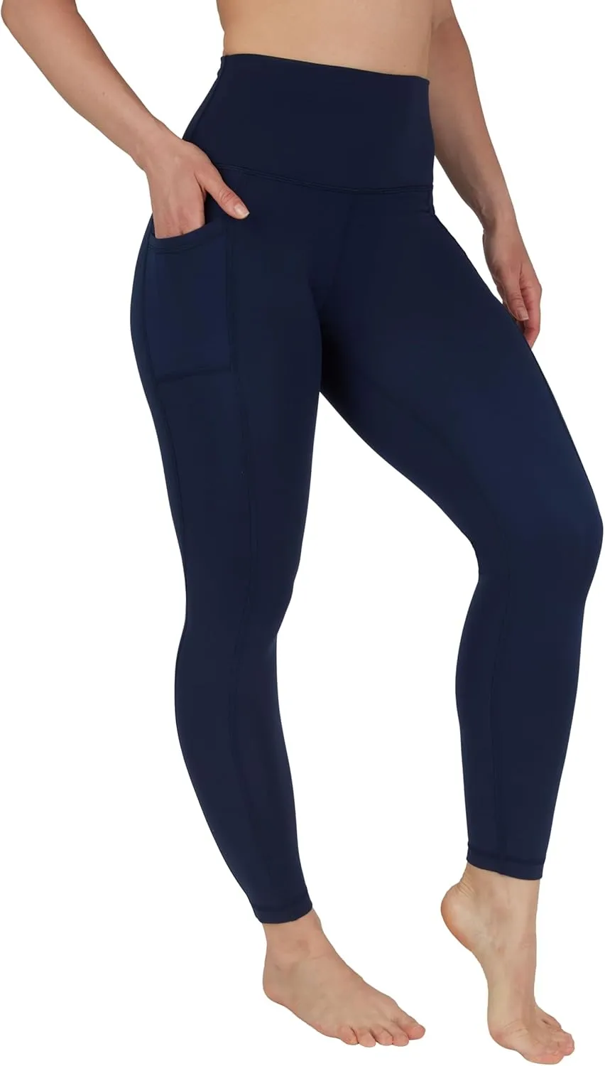 Yogalicious Squat Proof Fleece Lined High Waist Leggings for Women
