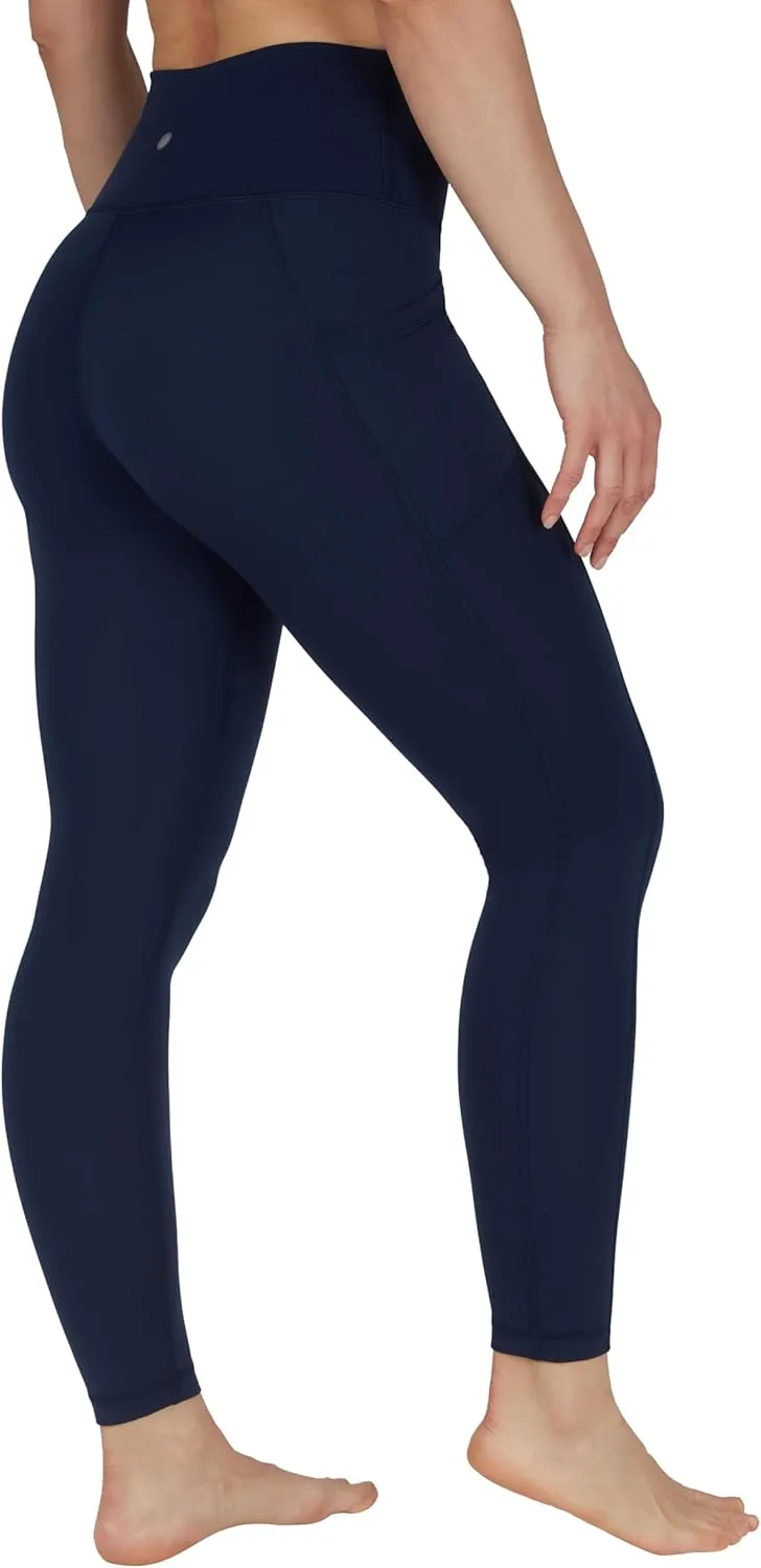 Yogalicious Squat Proof Fleece Lined High Waist Leggings for Women